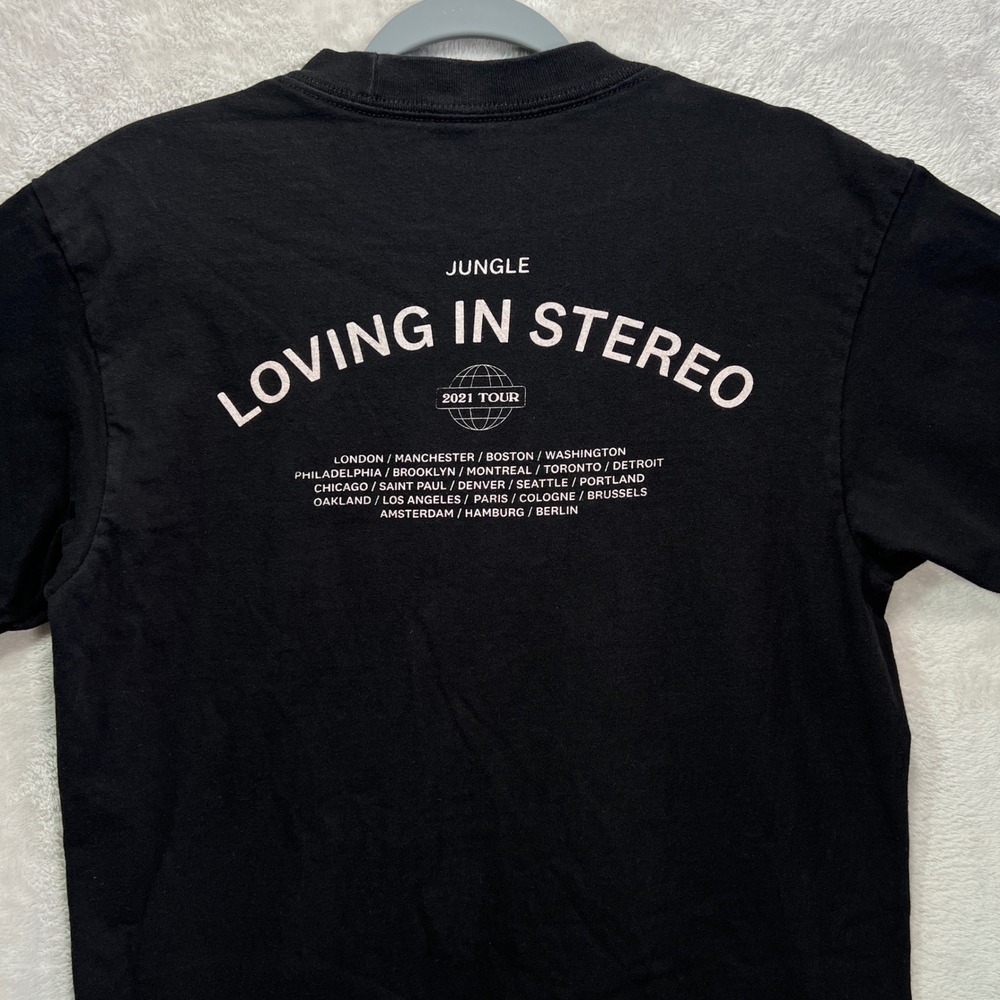 Jungle Loving‎ In Stereo 2021 Tour T-Shirt Black Medium Concert Band Tee Limited - Picture 4 of 7
